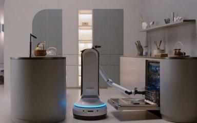 Samsung presenta Bot Handy 5, el robot que ayudará en las tareas domésticas